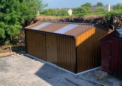 9-Morley Garden Sheds - brown colour - Galway