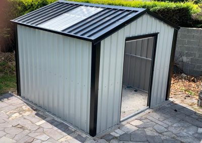 8-Morley Garden sheds - Goosewing Grey - small shed - mayo