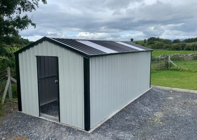 7-Morley Garden Sheds - Goosewing Grey Colour - small shed - 4