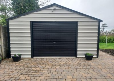 3-Morley Garden Sheds - Large Goosewing Grey Shed