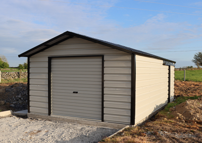 1- Morley Garden Sheds - Right View - Door Closed