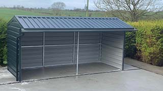 Morley Garden Sheds - Bin Storage Unit