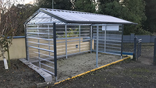 Morley Garden Sheds - Galvanised Steel Frame Bike Shed